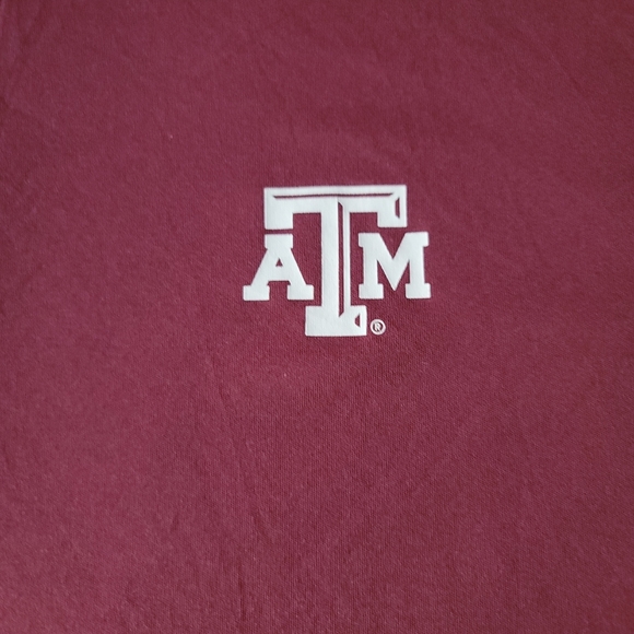 Columbia PFG Omni-Freeze Maroon Texas A&M Aggies NCAA Polo Shirt Men Size Large - Picture 4 of 10